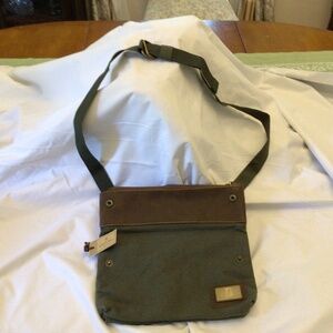 Authentic Origaudio Finley Mill Collection Olive Green crossbody